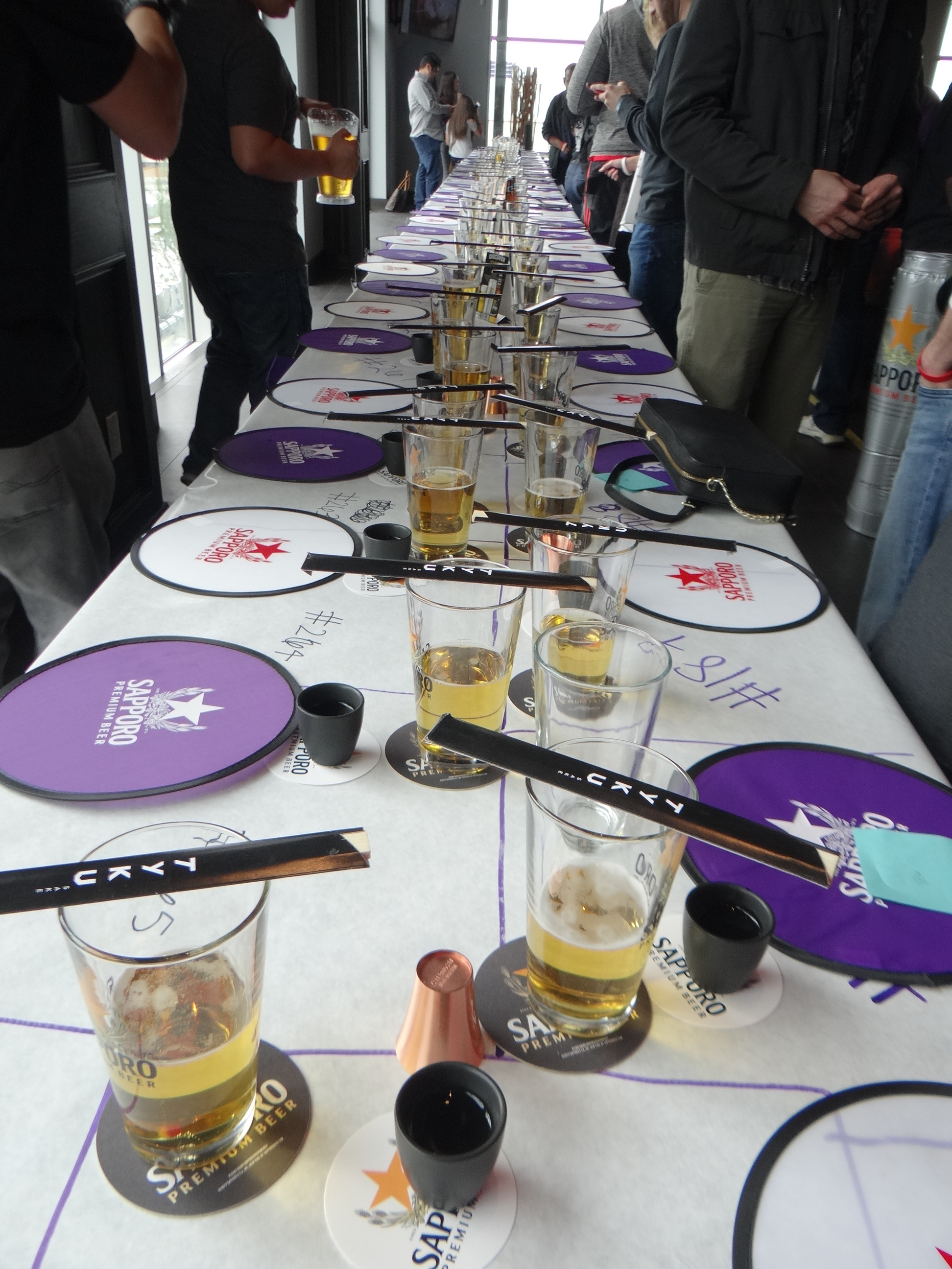 Sake Bomb World Record Set by Frisco's Sushi Marquee cravedfw