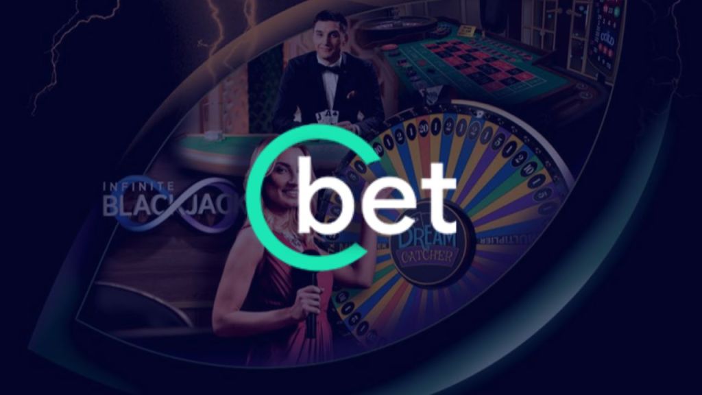 Interface de Cbet Casino montrant les jeux et les bonus